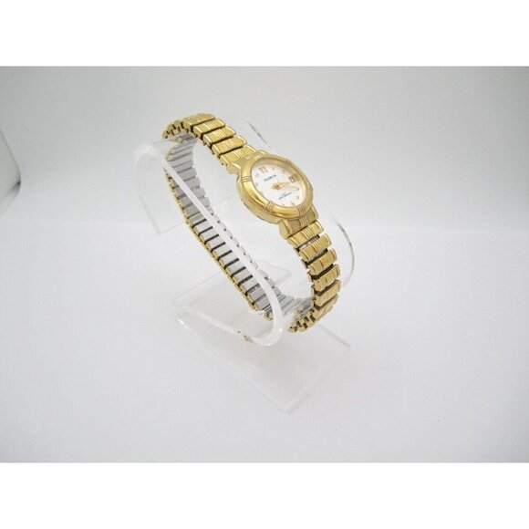 Women Elgin II Quartz 100ft WR Analog 25mm Dial Causal Round Watch (G124) - Picture 4 of 11